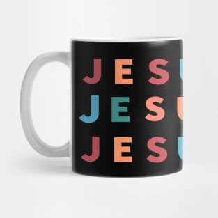 Jesus Jesus Jesus Cool Inspirational Christian Mug